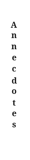 annecdotes